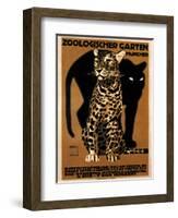 zoo big cats-null-Framed Premium Giclee Print
