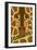 Zoo Faces - Giraffe-Lantern Press-Framed Art Print
