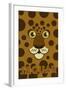 Zoo Faces - Jaguar-Lantern Press-Framed Art Print
