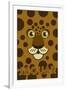 Zoo Faces - Jaguar-Lantern Press-Framed Art Print