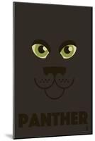 Zoo Faces - Panther-Lantern Press-Mounted Art Print