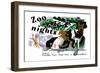 Zoo Nights-null-Framed Art Print