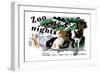 Zoo Nights-null-Framed Art Print