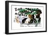 Zoo Nights-null-Framed Premium Giclee Print