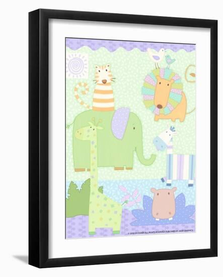 Zoo Time 2-Viv Eisner-Framed Art Print