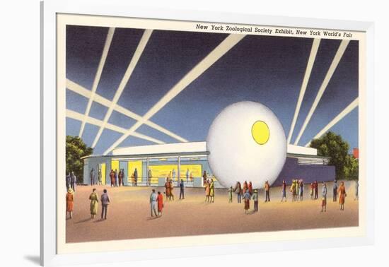 Zoological Building, New York World's Fair, 1939-null-Framed Art Print