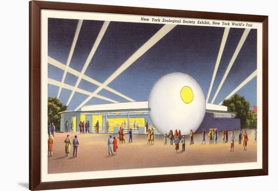 Zoological Building, New York World's Fair, 1939-null-Framed Art Print