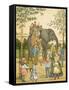 Zoological Garden from 'London Town'-T. Crane-Framed Stretched Canvas