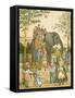 Zoological Garden from 'London Town'-T. Crane-Framed Stretched Canvas