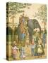 Zoological Garden from 'London Town'-T. Crane-Stretched Canvas