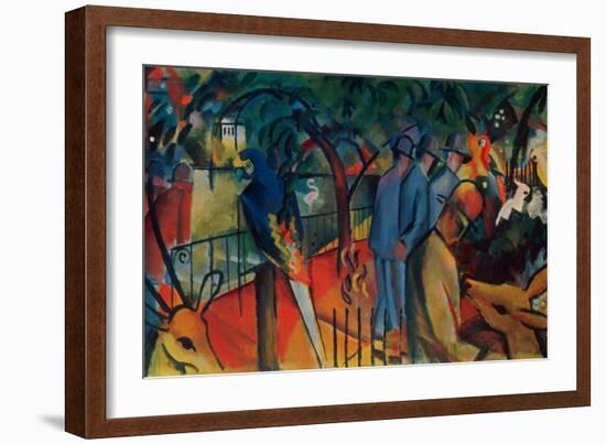 Zoological Garden I., 1912-Auguste Macke-Framed Giclee Print