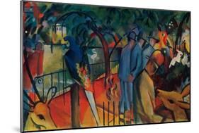 Zoological Garden I., 1912-Auguste Macke-Mounted Giclee Print