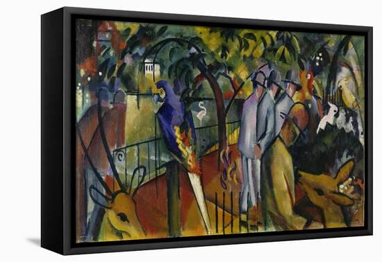 Zoological Garden I, 1912-August Macke-Framed Stretched Canvas