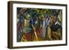 Zoological Garden I, 1912-August Macke-Framed Giclee Print