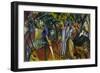 Zoological Garden I, 1912-August Macke-Framed Giclee Print