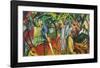 Zoological Garden I-Franz Marc-Framed Giclee Print