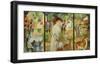 Zoological Garden Triptych-Franz Marc-Framed Giclee Print