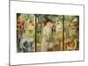 Zoological Garden Triptych-Franz Marc-Mounted Giclee Print