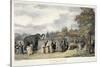 Zoological Gardens, Regent's Park, London, 1835-George Scharf-Stretched Canvas