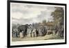 Zoological Gardens, Regent's Park, London, 1835-George Scharf-Framed Giclee Print