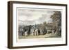 Zoological Gardens, Regent's Park, London, 1835-George Scharf-Framed Giclee Print