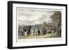 Zoological Gardens, Regent's Park, London, 1835-George Scharf-Framed Giclee Print