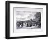 Zoological Gardens, Regent's Park, Marylebone, London, 1835-George Scharf-Framed Giclee Print