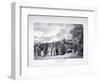 Zoological Gardens, Regent's Park, Marylebone, London, 1835-George Scharf-Framed Giclee Print