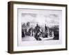 Zoological Gardens, Regent's Park, Marylebone, London, 1835-George Scharf-Framed Giclee Print