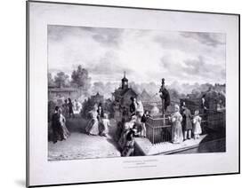 Zoological Gardens, Regent's Park, Marylebone, London, 1835-George Scharf-Mounted Giclee Print