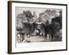 Zoological Gardens, Regent's Park, Marylebone, London, C1840-FW Hulme-Framed Giclee Print