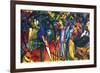 Zoological Gardens-Auguste Macke-Framed Premium Giclee Print