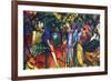 Zoological Gardens-Auguste Macke-Framed Premium Giclee Print