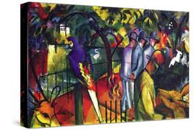 Zoological Gardens-Auguste Macke-Stretched Canvas