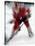 Zoom Explosion View of Ice Hockey Player-Paul Sutton-Stretched Canvas