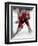 Zoom Explosion View of Ice Hockey Player-Paul Sutton-Framed Premium Photographic Print