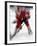 Zoom Explosion View of Ice Hockey Player-Paul Sutton-Framed Photographic Print