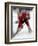 Zoom Explosion View of Ice Hockey Player-Paul Sutton-Framed Photographic Print