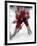 Zoom Explosion View of Ice Hockey Player-Paul Sutton-Framed Photographic Print