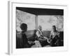 Zora Neale Hurston, Rochelle French, and Gabriel Brown, in Eatonville, Florida Recording, 1935-null-Framed Art Print