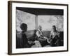 Zora Neale Hurston, Rochelle French, and Gabriel Brown, in Eatonville, Florida Recording, 1935-null-Framed Art Print