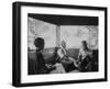 Zora Neale Hurston, Rochelle French, and Gabriel Brown, in Eatonville, Florida Recording, 1935-null-Framed Art Print