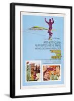 Zorba the Greek (aka Alexis Zorbas), Anthony Quinn, 1964-null-Framed Art Print