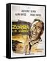 Zorba the Greek, (AKA Zorba Le Grec), Anthony Quinn on French Poster Art, 1964-null-Framed Stretched Canvas