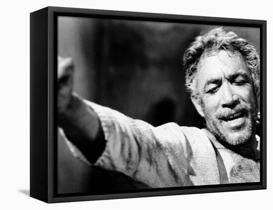 Zorba the Greek, Anthony Quinn, 1964-null-Framed Stretched Canvas