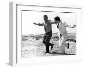 Zorba The Greek, Anthony Quinn, Alan Bates, 1964, Greek Dance-null-Framed Photo