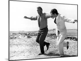 Zorba The Greek, Anthony Quinn, Alan Bates, 1964, Greek Dance-null-Mounted Photo