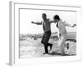 Zorba The Greek, Anthony Quinn, Alan Bates, 1964, Greek Dance-null-Framed Photo