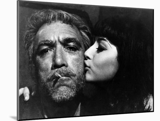 Zorba The Greek, Anthony Quinn, Eleni Anousaki, 1964-null-Mounted Photo