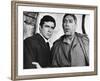 Zorba the Greek, L-R, Alan Bates, Anthony Quinn, 1964-null-Framed Photo